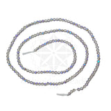 Crystal Bicone Round Beads Line | 2MM | Rainbow Grey 10 Lines | Per Line Approx 180 Pieces | Total Approx 1800 Pieces
