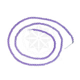 Crystal Bicone Round Beads Line | 2MM | Cream 10 Lines | Per Line Approx 180 Pieces | Total Approx 1800 Pieces