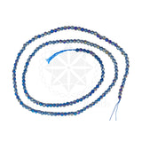 Crystal Bicone Round Beads Line | 2MM | Rainbow Montana 20 Lines | Per Line Approx 180 Pieces | Total Approx 3600 Pieces
