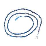 Crystal Bicone Round Beads Line | 2MM | Light Green 20 Lines | Per Line Approx 180 Pieces | Total Approx 3600 Pieces