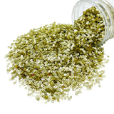 Metallic Flat Round Sequins 3mm - Gold
