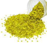 Hologram Flat Round Sequins 3mm - Buttercup