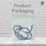 Crystal Bicone Triangle Beads Line | 4MM | Rainbow Grey 7 Lines | Per Line Approx 120 Pieces | Total Approx 840 Pieces