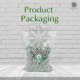 Premium Rhinestone Clasp Cup - 8MM | Emerald