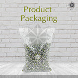 Premium Rhinestone Clasp Cup - 5MM | Light Green
