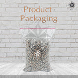 Premium Rhinestone Clasp Cup - 6MM | 	Light Peach
