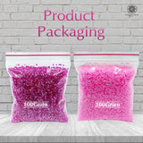 Miyuki Microcut Glass Beads Luster 1mm, Baby pink+Rainbow pink, 200 Grams