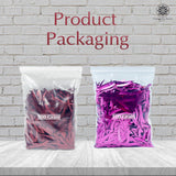 Sword Shape Metallic Sequins 34x5mm, 200 Grams - Hot Pink + Dark Red