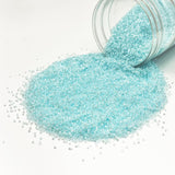 Miyuki Microcut Glass Beads Luster 1mm, Silver, 100 Grams