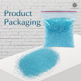 Miyuki Microcut Glass Beads Luster 1mm, Sky Blue, 100 Grams