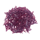 Sword Shape Flat Opaque Sequins 34x5mm, 100 Grams - Pink
