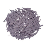 Sword Shape Flat Matte Sequins 34x5mm, 100 Grams - Shadow Lime