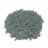 Sword Shape Flat Matte Sequins 34x5mm, 100 Grams - Shadow Lime