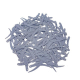 Sword Shape Flat Matte Sequins 34x5mm, 100 Grams - Shadow Lime