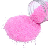 Miyuki Microcut Glass Beads Luster 1mm, Rainbow Pink, 100 Grams
