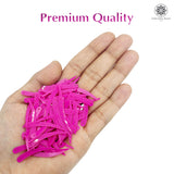 Sword Shape Flat Opaque Sequins 34x5mm, 100 Grams - Pink