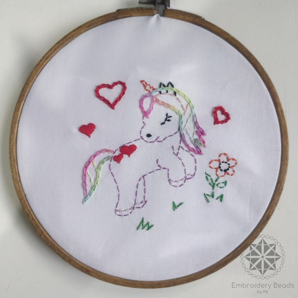 DIY Embroidery Kit Combo of Evil Eye / Unicorn / Unicorn Face