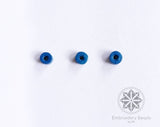 Cylindrical Beads Blue