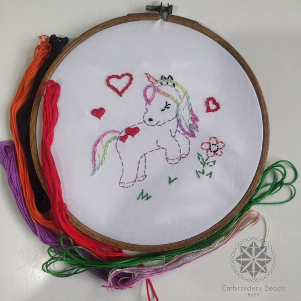 DIY Embroidery kits Unicorn