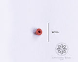 Cylindrical Beads Peach
