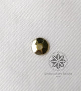 Round Cup Sequins Light Gold