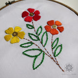 DIY Embroidery kits Flowers