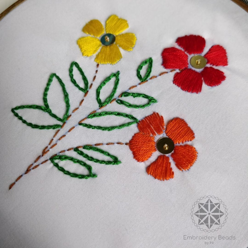 DIY Embroidery kits Flowers