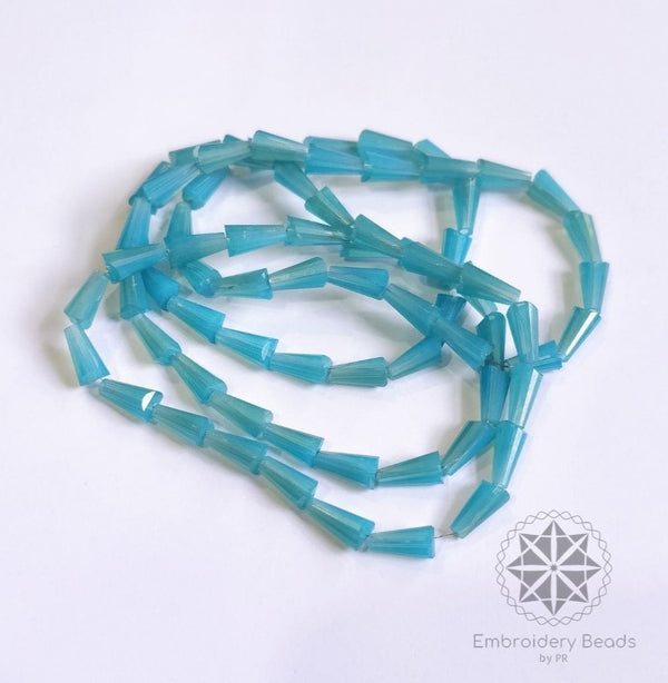 Cone Beads Sky Blue