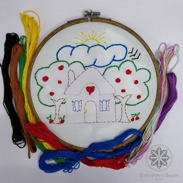 DIY Embroidery kits House