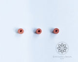 Cylindrical Beads Peach