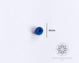Cylindrical Beads Blue