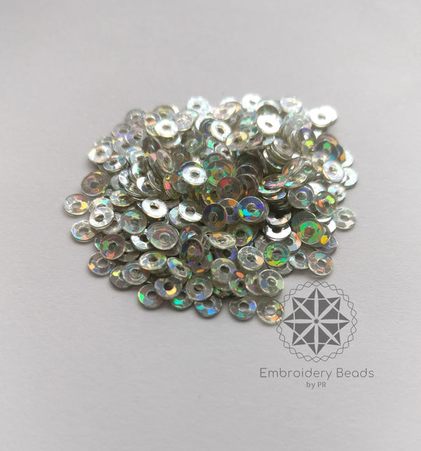 Round Sequins Silver 3mm