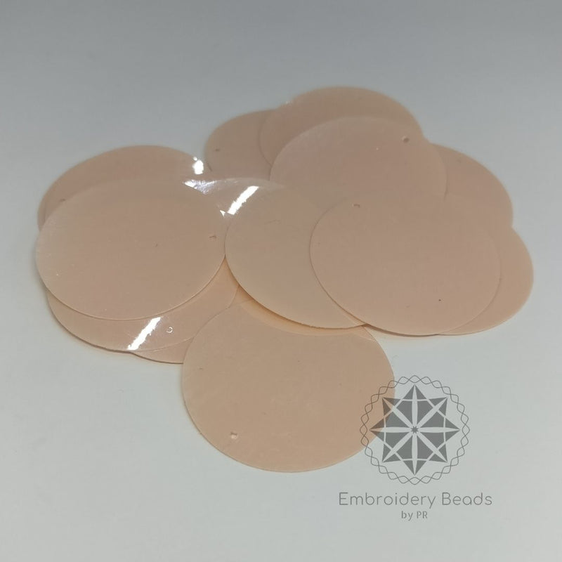Abla Sequins Light Peach 13mm