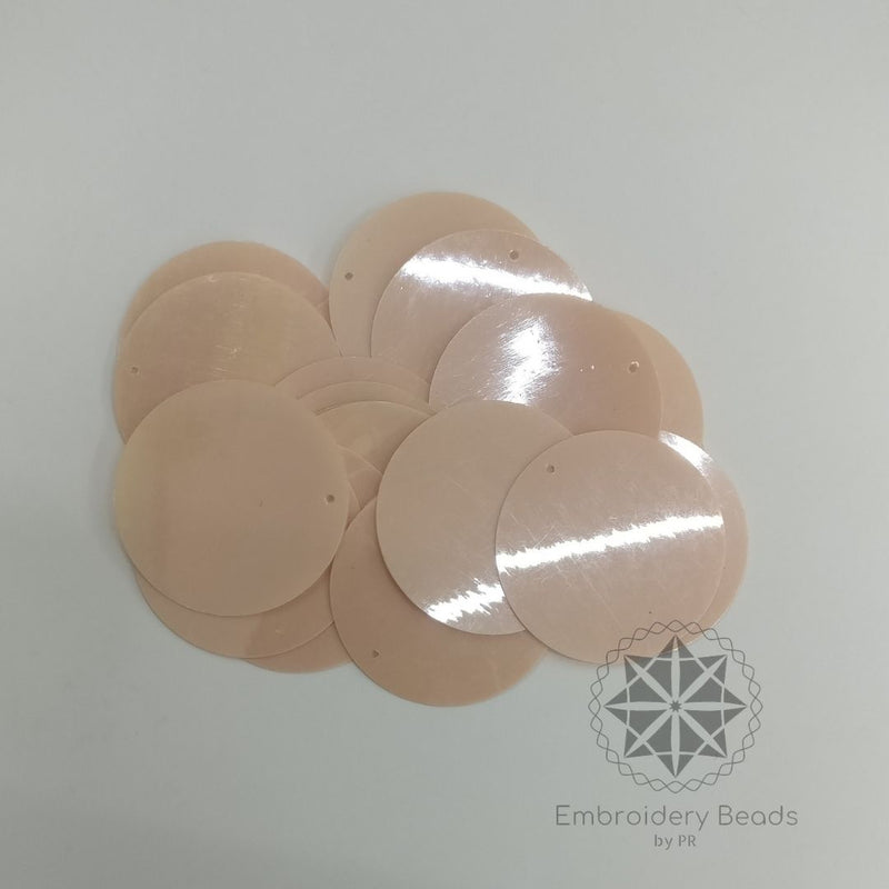 Abla Sequins Light Peach 13mm