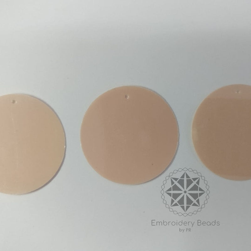 Abla Sequins Light Peach 13mm