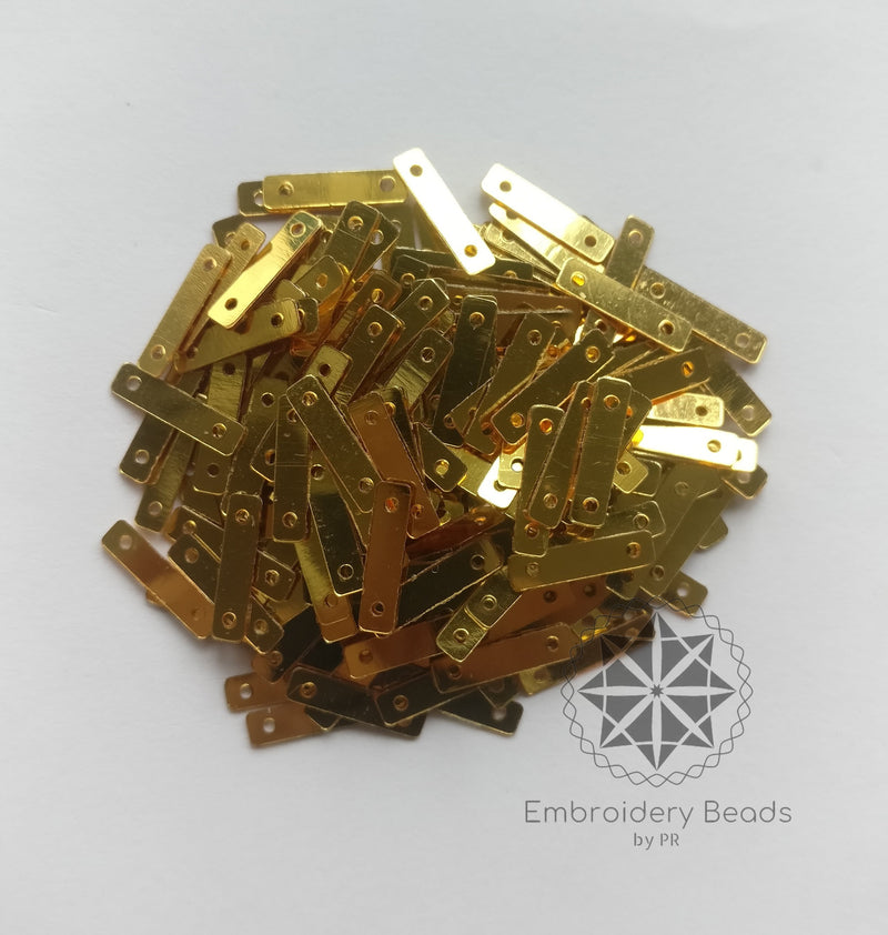 Rectangle Sequins Gold