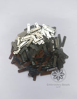 Rectangle Sequins Silver
