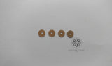 Round Sequins Brown