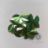 Leaf Shape Sequins Green