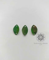 Leaf Shape Sequins Green