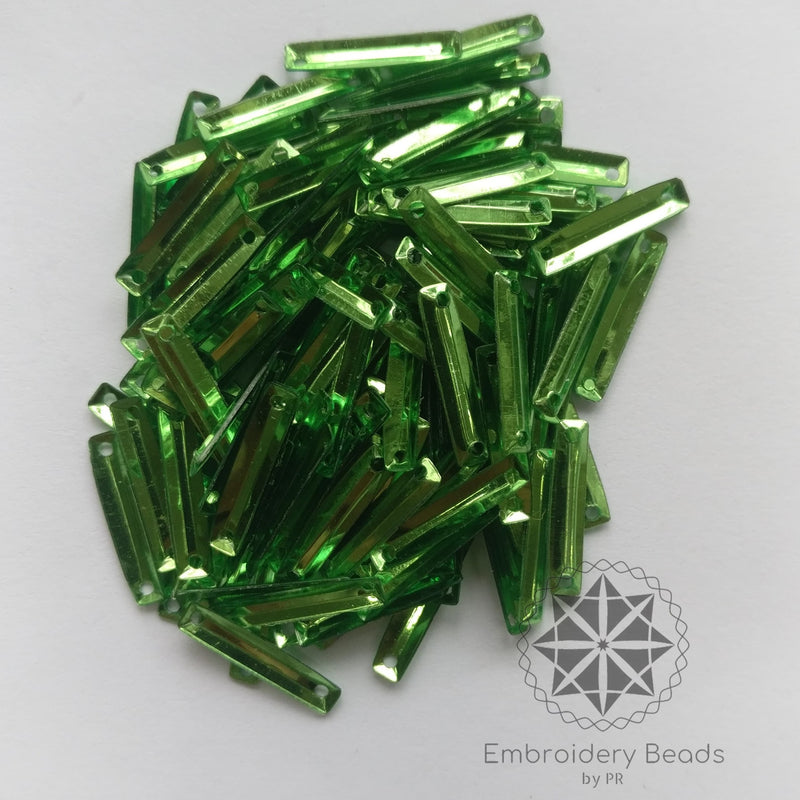 Rectangle Sequins Green
