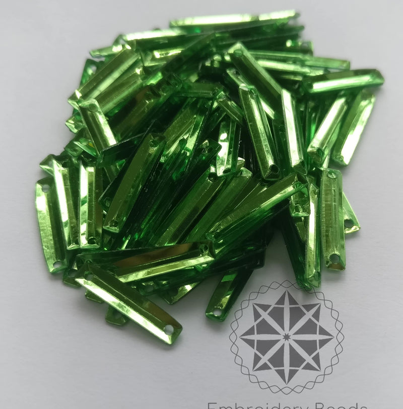 Rectangle Sequins Green