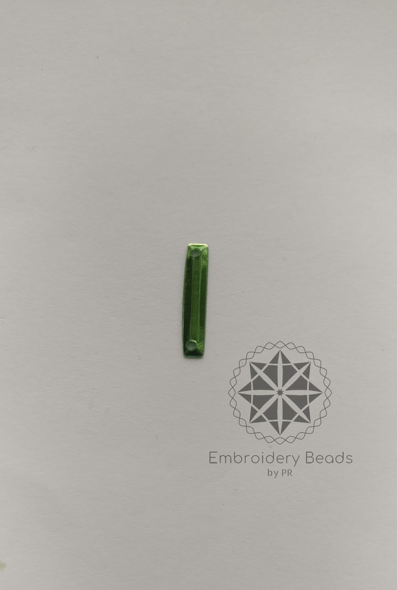 Rectangle Sequins Green