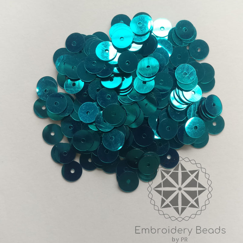 Round Sequins Blue 3mm