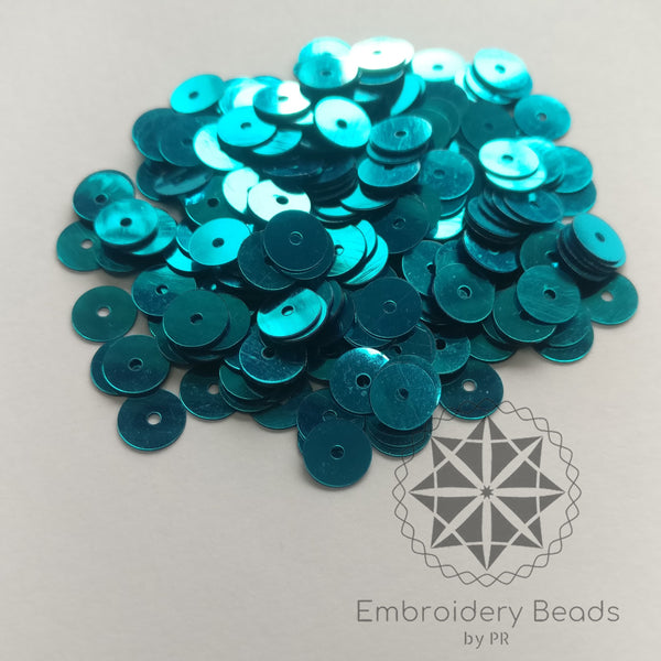 Round Sequins Blue 3mm