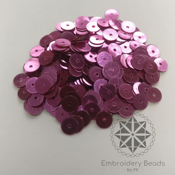 Round Sequins Pink 3mm