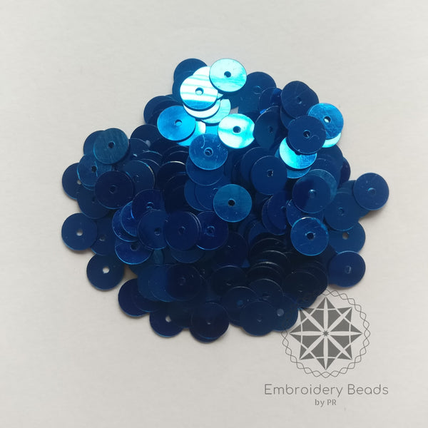 Round Sequins Royal Blue 3mm