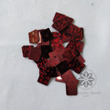 Square Sequins Dark Maroon