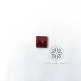 Square Sequins Dark Maroon
