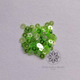 Round Sequins Neon Green